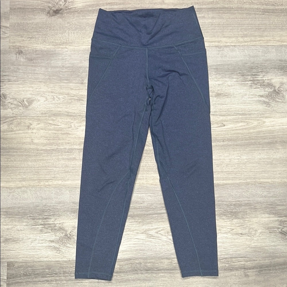 Women's Aerie Blue Leggings with Pockets